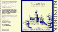 Amelander Bierbrouwerij, 't Leste Lot Blondbier