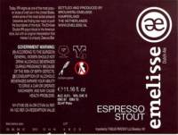 Brouwerij Emelisse, Espresso Stout Dutch ale
