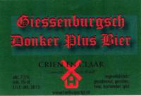 Bierbrouwerij 't Kuipertje, Crien en Claar Giessenburgsch Donker Plus Bier