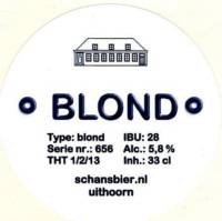 Bierbrouwerij De Schans, Blond