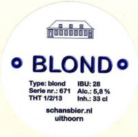 Bierbrouwerij De Schans, Blond