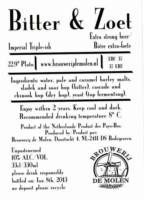Brouwerij De Molen, Bitter & Zoet