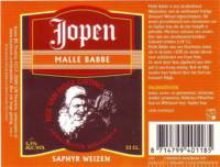 Jopen B.V., Jopen Malle Babbe Saphyr Weizen