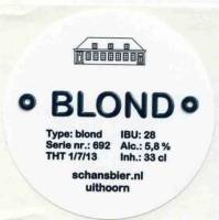 Bierbrouwerij De Schans, Blond