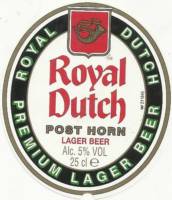 United Dutch Breweries, Royal Dutch Posthorn Premium Lager Beer