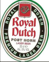 United Dutch Breweries, Royal Dutch Posthorn Premium Lager Beer