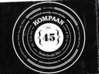 Kompaan Dutch Craft Beer Company, Kompaan nr 45