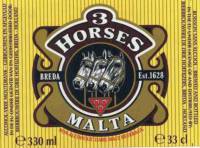 United Dutch Breweries, 3 Horses Malta