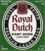 United Dutch Breweries, Royal Dutch Posthorn Premium Lager Beer