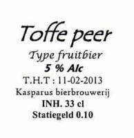 Bierbrouwerij Kasparus, Toffepeer