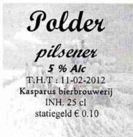 Bierbrouwerij Kasparus, Polder Pilsener