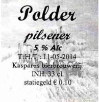 Bierbrouwerij Kasparus, Polder Pilsener