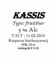 Bierbrouwerij Kasparus, Kassis