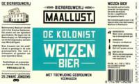 Bierbrouwerij Maallust, De Kolonist Weizen