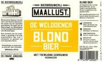 Bierbrouwerij Maallust, De Weldoener Blond