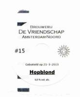 Brouwerij De Vriendschap, Hopblond