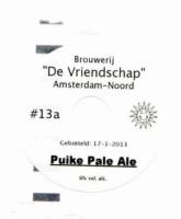 Brouwerij De Vriendschap, Puike Pale Ale