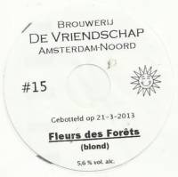 Brouwerij De Vriendschap, #15 Fleur des Forêts Blond