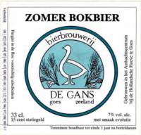 Bierbrouwerij de Gans, Zomer Bokbier