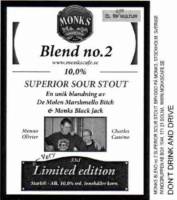 Brouwerij De Molen, Monks Blend no. 2 Superior Sour Stout