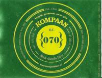 Kompaan Dutch Craft Beer Company, Kompaan nr 070