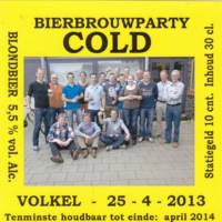 Jantje's Bieren Uden, Cold Bierbrouwparty Blondbier