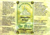 Dorpsbrouwerij De Maar, Bèngelder Bengel