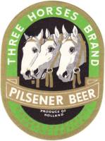 De Drie Hoefijzers, Three Horses Brand Pilsener Beer