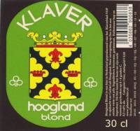 Het Klaverblad Amersfoort V.O.F, Klaver Hoogland Blond