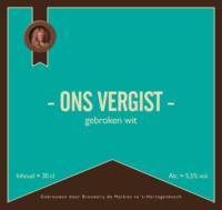 Brouwerij De Markies, Ons Vergist Gebroken Wit