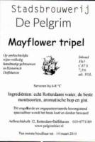 Stadsbrouwerij De Pelgrim, Pelgrim Mayflower Tripel