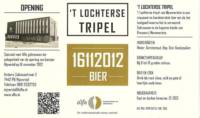 Bierbrouwerij Mommeriete, 't Lochterse Tripel 16112012 Bier