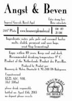Brouwerij De Molen, Angst & Beven
