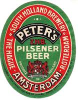 Zuidhollandse Bierbrouwerij (ZHB), Peter's Pilsener Beer