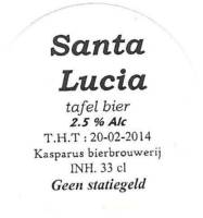 Bierbrouwerij Kasparus, Santa Lucia Tafelbier