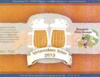 Brouwerij Klein Duimpje, Vriendenbier 2013