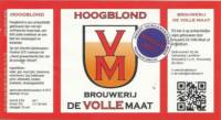Bierbrouwerij De Volle Maat, Hoogblond