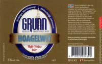 Groningse Bierbrouwerij, Grunn Hoagelwit Hefe-Weiss bier