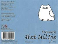 Uiltje Brewing Company, Steenuil - Athene Noctua