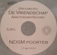 Brouwerij De Vriendschap, NDSM Poorter