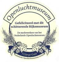 Bierbrouwerij Openluchtmuseum Arnhem, Gefeliciteerd met dit schitterende Rijksmuseum