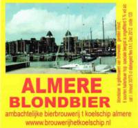 Bierbrouwerij 't Koelschip, Almere Blondbier