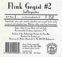 Brouwerij De Molen, Flink Gegist #2 koffieporter