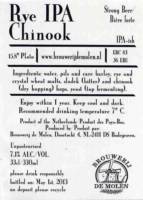 Brouwerij De Molen, Rye IPA Chinook