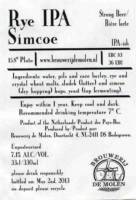 Brouwerij De Molen, Rye IPA Simcoe