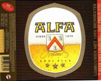 Alfa (Meens Bierbrouwerij), Alfa Edel Pils