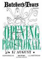 Brouwerij Butchers Tears, Opening Proeflokaal 17 August