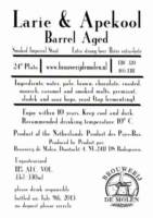 Brouwerij De Molen, Larie & Apekool Barrel Aged