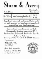 Brouwerij De Molen, Storm & Averij