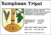 Stadsbrouwerij De Kemphaan BV, Kemphaan Tripel